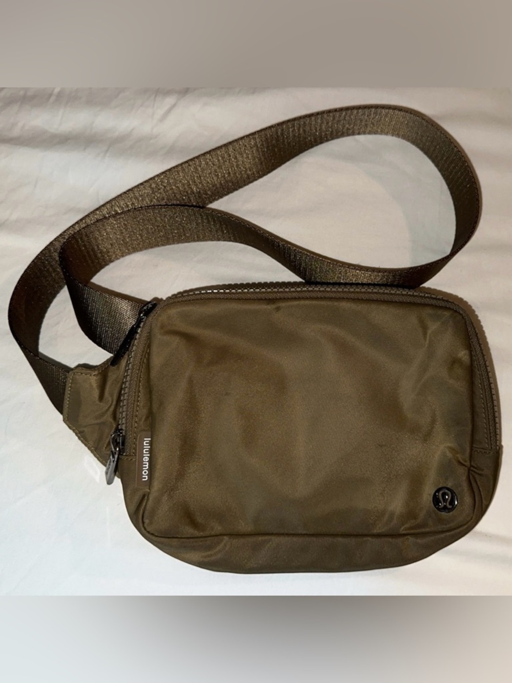 lululemon athletica Olive Green Crossbody Fanny Bag